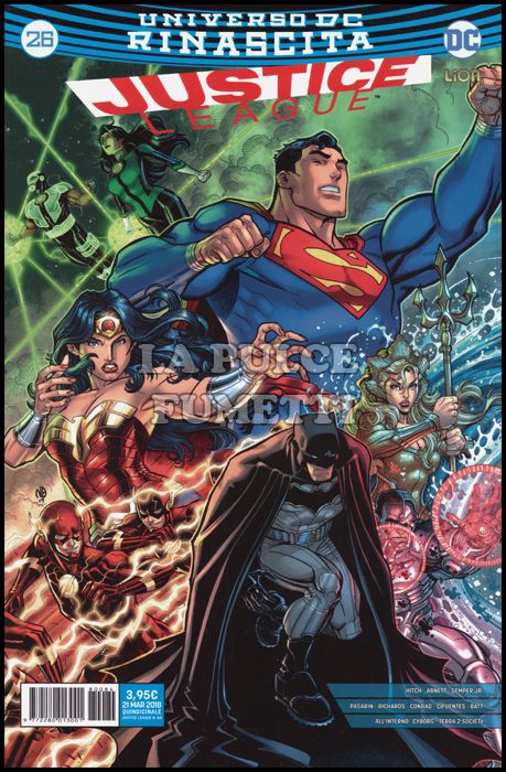 JUSTICE LEAGUE #    84 - JUSTICE LEAGUE 26 - RINASCITA